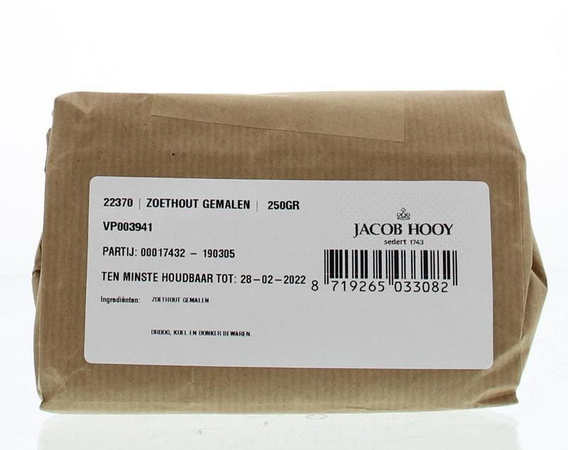 Jacob Hooy Süßholz ungeschält gemahlen (250 gr)