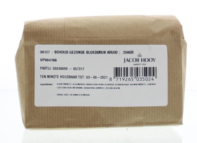 Jacob Hooy Gesunde Blutdruckkräuter bewahren (250 gr)