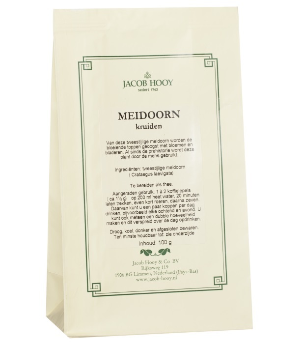 Jacob Hooy Jacob Hooy Weißdornkräuter (gelber Beutel) (100 gr)