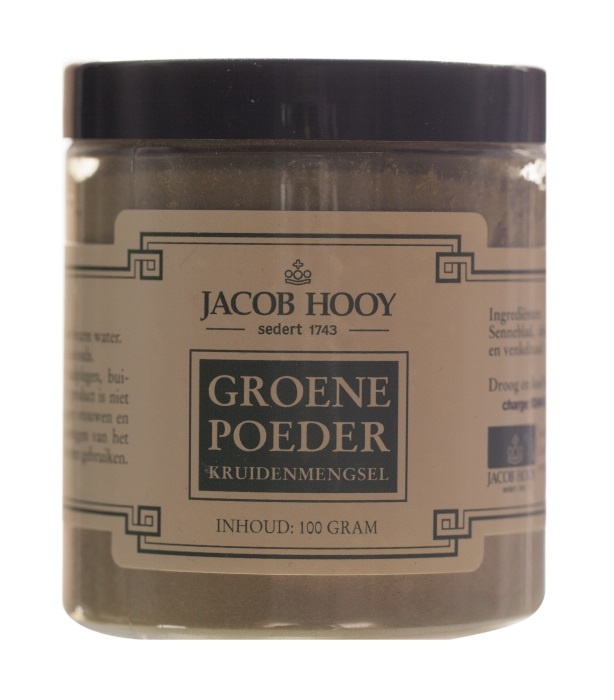 Jacob Hooy Jacob Hooy Grüne Pulverdose (100 gr)
