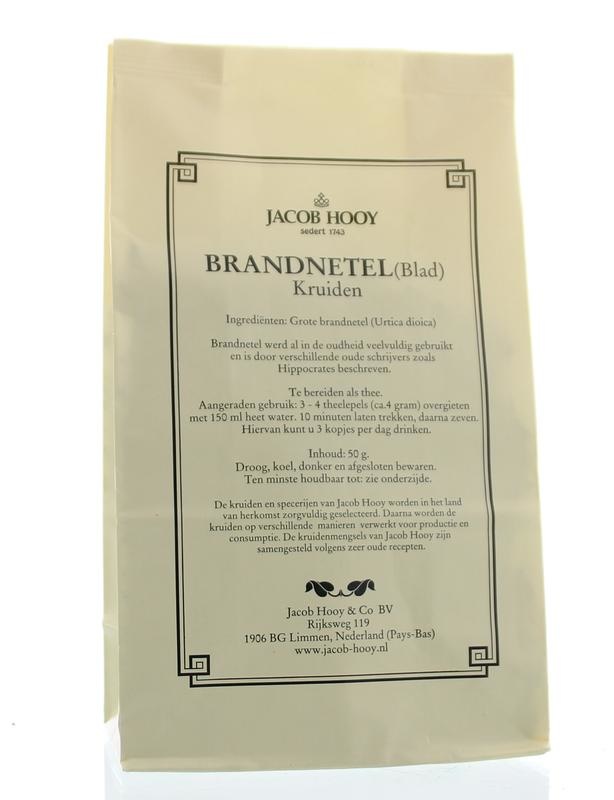 Jacob Hooy Brennnesselblättertee (gelber Beutel) (50 gr)