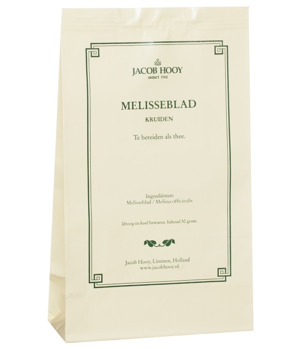 Jacob Hooy Melissenblatt (gelber Beutel) (50 gr)