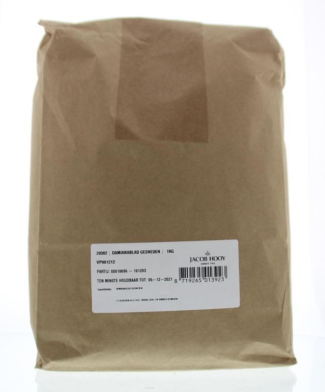 Jacob Hooy Damiana-Blattschnitt (1 kg)