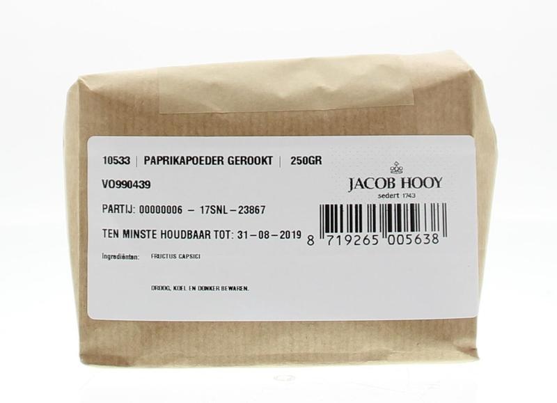 Jacob Hooy Paprika geräuchert (250 gr)