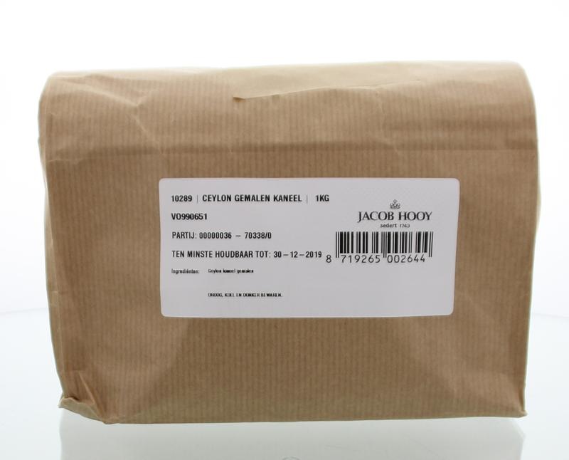 Jacob Hooy Jacob Hooy Zimt Ceylon gemahlen (1 kg)