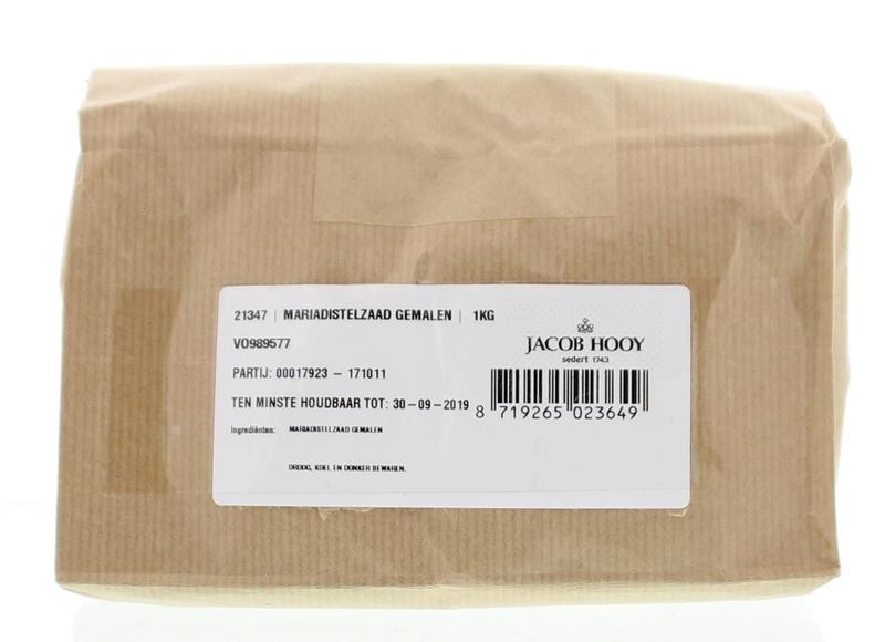 Jacob Hooy Mariendistelsamen gemahlen (1 kg)