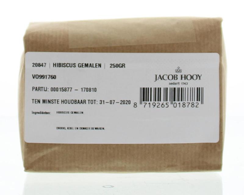 Jacob Hooy Hibiskus gemahlen (250 gr)