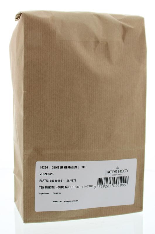 Jacob Hooy Ingwer gemahlen (1 kg)