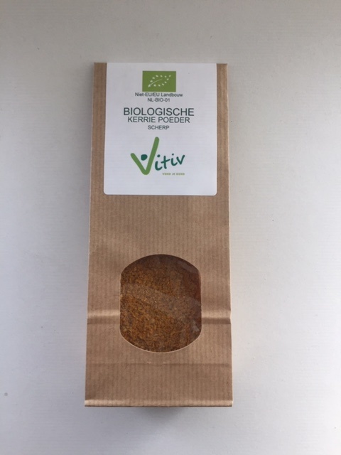 Vitiv Currypulver scharf bio (50 gr)