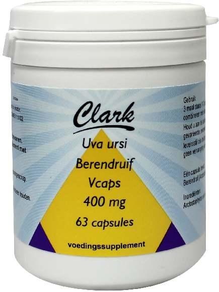 Clark Uva ursi 400mg (63 VCaps)