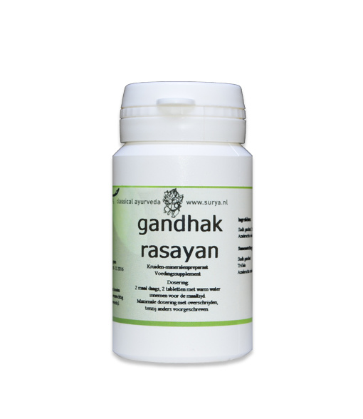 Surya Surya Gandhak Rasayan (60 Tabletten)