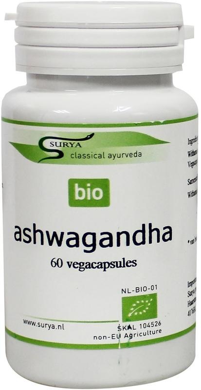 Surya Bio-Aswagandha (60 Caps)