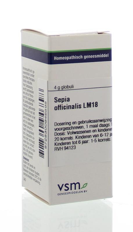 VSM VSM Sepia officinalis LM18 (4 g)