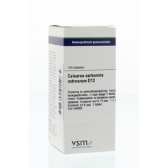 VSM Calcium carbonicum ostrearum D12 (200 Tabletten)