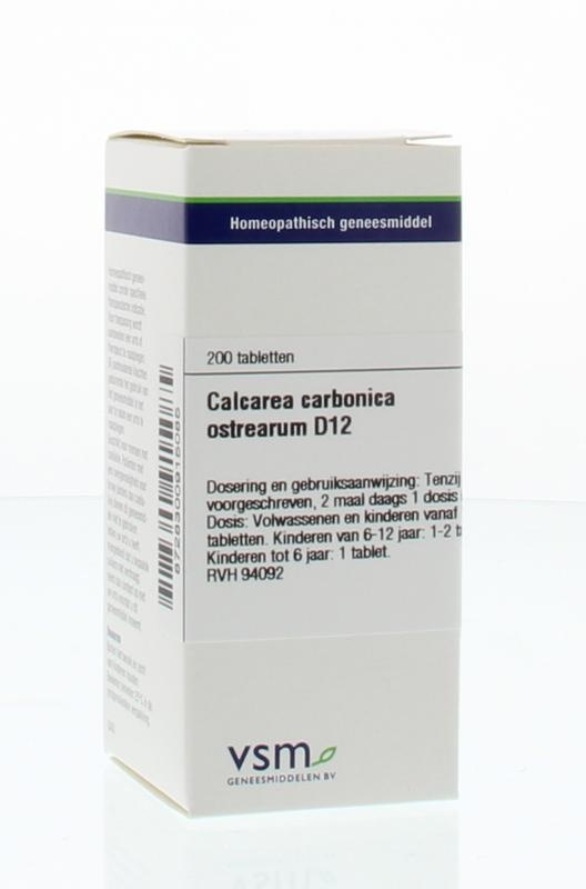 VSM VSM Calcium carbonicum ostrearum D12 (200 Tabletten)