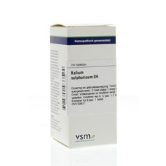 VSM Kalium sulfuricum D6 (200 Tabletten)