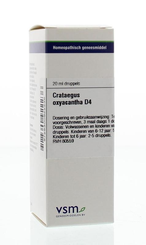 VSM VSM Crataegus oxyacantha D4 (20ml)
