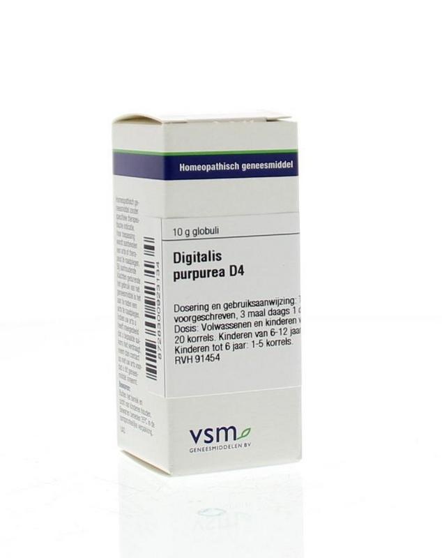 VSM VSM Digitalis purpurea D4 (10 g)