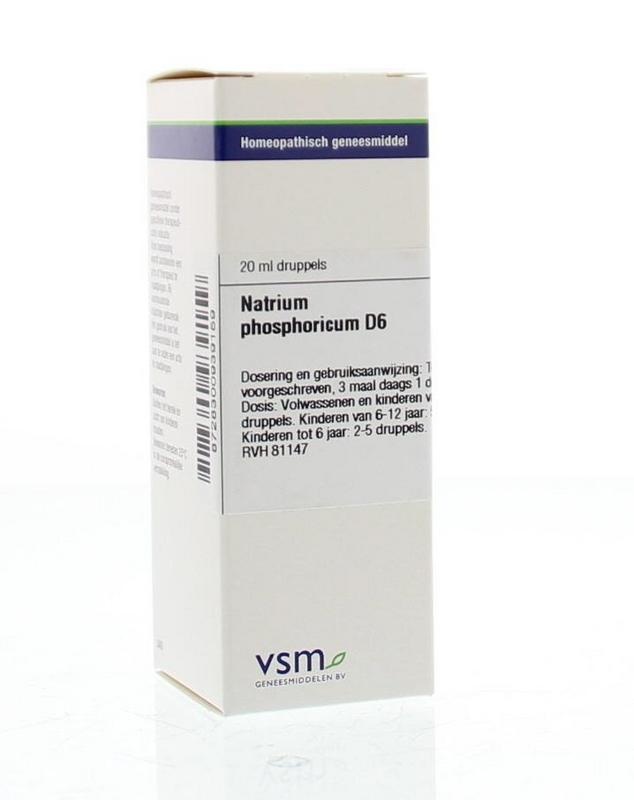 VSM VSM Natrium Phosphoricum D6 (20ml)