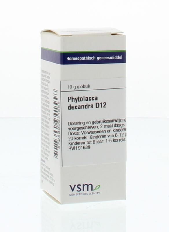 VSM VSM Phytolacca decandra D12 (10 gr)