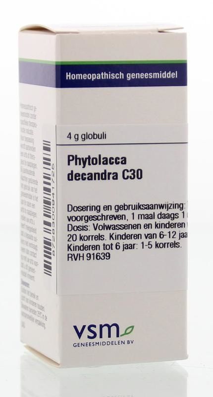 VSM VSM Phytolacca decandra C30 (4 g)