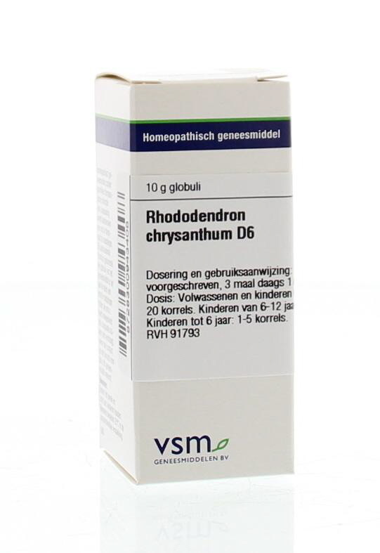 VSM VSM Rhododendron-Chrysantheme D6 (10 gr)