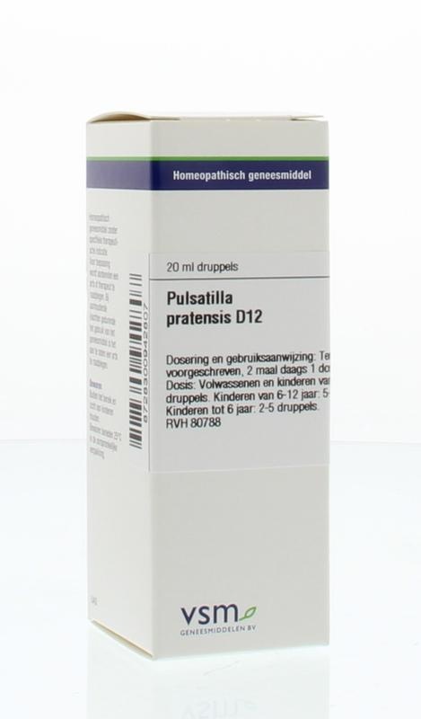 VSM VSM Pulsatilla pratensis D12 (20 Ml)