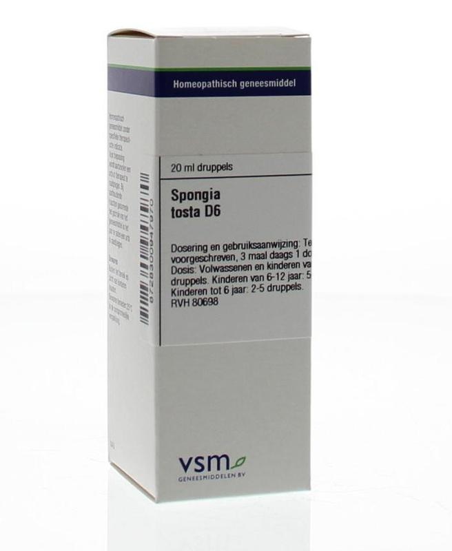 VSM VSM Spongia-Toast D6 (20 Ml)