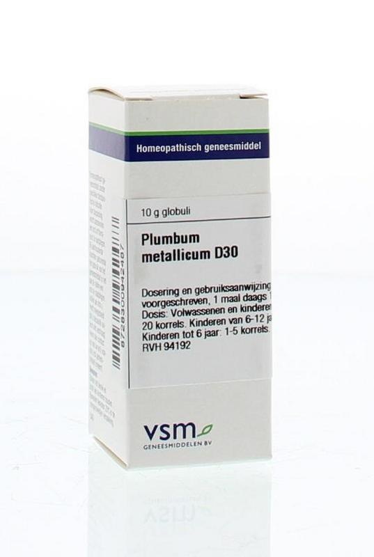 VSM VSM Blei metallicum D30 (10 gr)