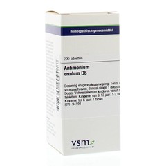 VSM Antimon Crudum D6 (200 Tabletten)