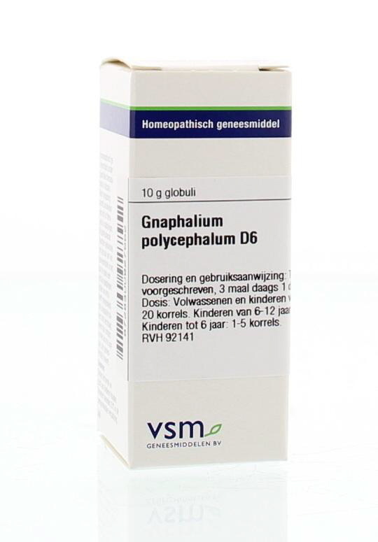 VSM VSM Gnaphalium polycephal D6 (10 gr)