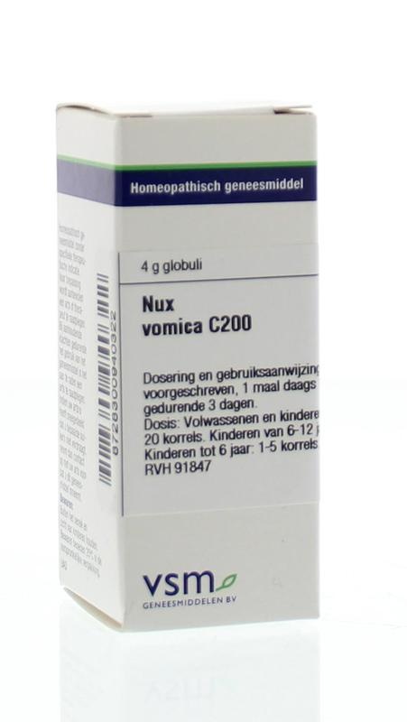 VSM VSM Nux vomica C200 (4 g)