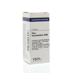 VSM Rhus toxicodendron 200K (4 gr)