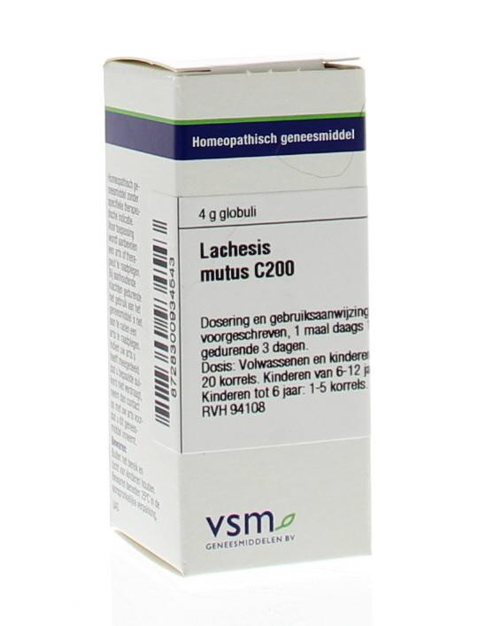 VSM VSM Lachesis mutus C200 (4 g)