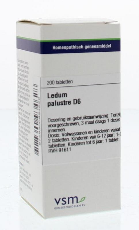 VSM VSM Ledum palustre D6 (200 Tabletten)