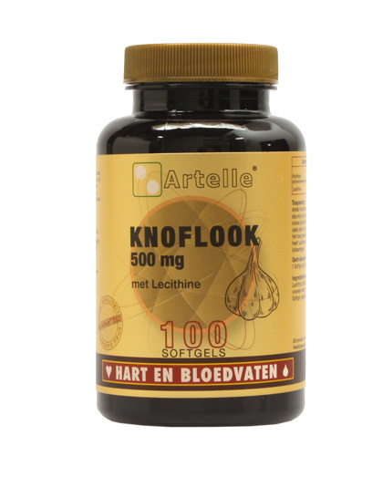 Artelle Artelle Knoblauch 500 mg + 250 mg Lecithin (100 Kapseln)