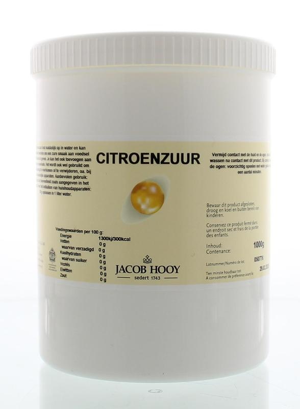 Jacob Hooy Zitronensäureglas (1 kg)