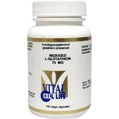 Vital Cell Life L-Glutathion 75 mg reduziert (100 Kapseln)