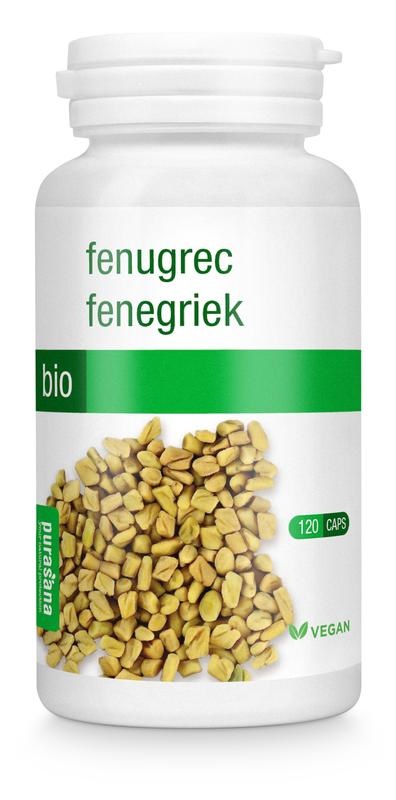 Purasana Bockshornklee vegan bio (120 VCaps)