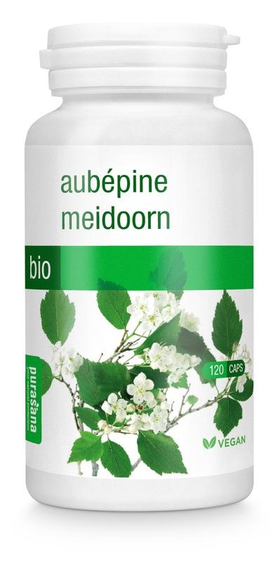 Purasana Weißdorn vegan bio (120 VCaps)