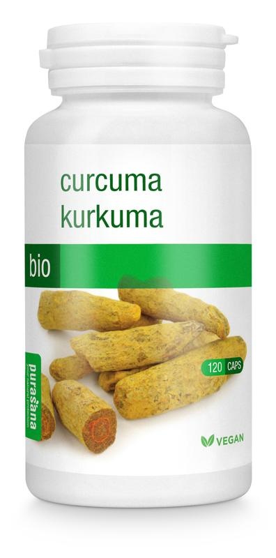 Purasana Purasana Curcuma vegan bio (120 vegetarische Kapseln)
