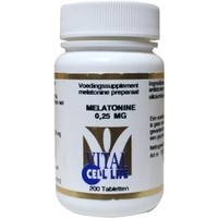 Vital Cell Life Vital Cell Life Melatonin 0,25 mg (200 Tab)