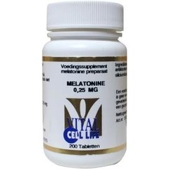 Vital Cell Life Melatonin 0,25 mg (200 Tabletten)