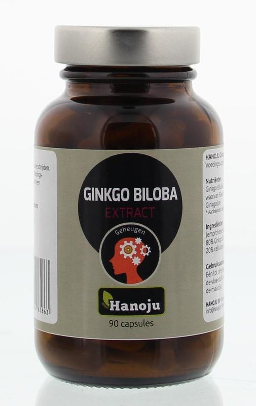Hanoju Ginkgo-Biloba-Extrakt (90 Caps)