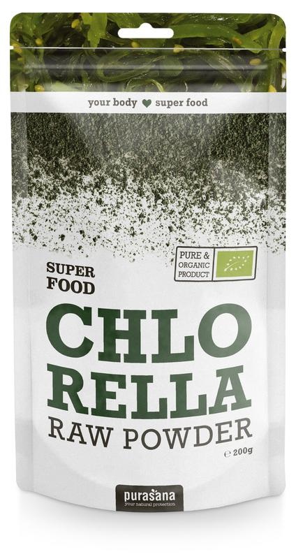Purasana Chlorella-Pulver Bio (200 gr)