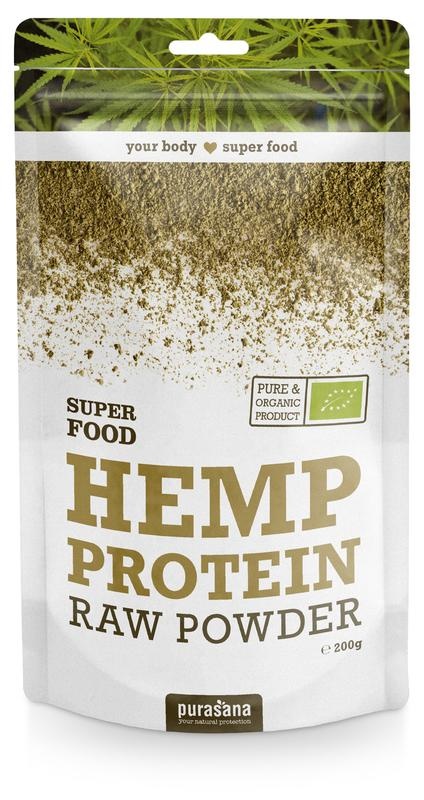Purasana Hanfproteinpulver Bio (200 gr)