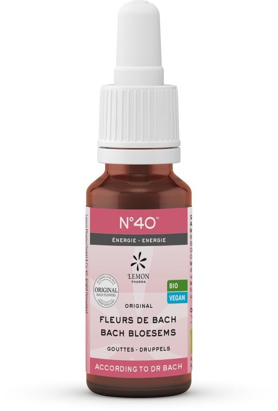 Lemonpharma Bach Bachblütenmischung 40 Energie Bio (20 Ml)