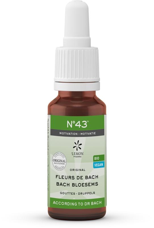 Lemonpharma Bach Bachblüten Mix 43 Motivation Bio (20 Ml)