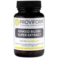 Proviform Proviform Ginkgo-Biloba-Superextrakt 200 mg (60 vegetarische Kapseln)