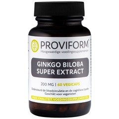 Proviform Ginkgo-Biloba-Superextrakt 200 mg (60 vegetarische Kapseln)